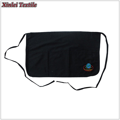 embroidered logo cotton apron waist.JPG