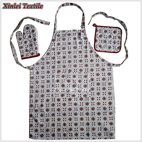 cotton 3pcs kitchen set apron&oven mitten&potholder.jpg