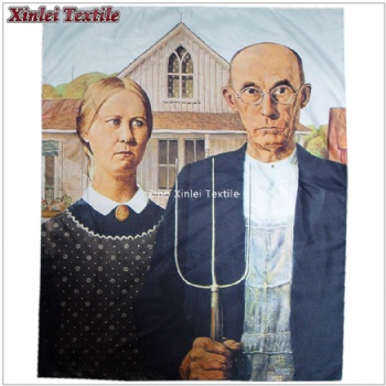 gothic Wall silk cloth fabric poster