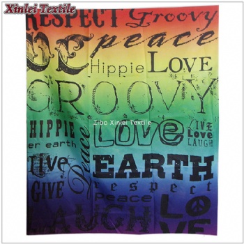 love earch Wall silk cloth fabric poster