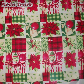 polyester heat transfer printing Christmas tablecloth