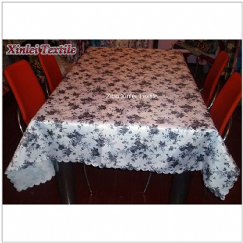 polyester heat transfer printing Christmas tablecloth
