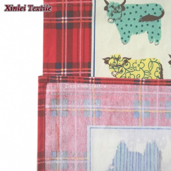 100% cotton printing tea towel