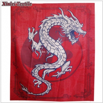 Wall silk cloth fabric poster